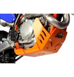 AXP Xtrem HDPE Skid Plate Orange KTM450/500EXC-F 17-23 kuva