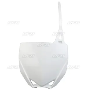 UFO Etunumerokilpi YZ65 19-.. YZ85 15-. Valkoinen 046 kuva