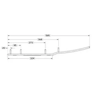 Sno-X Ripper Four Styrstål 4" Hårdmetall image