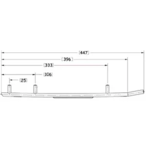 Sno-X Ripper Four Styrstål 4" Hårdmetall image
