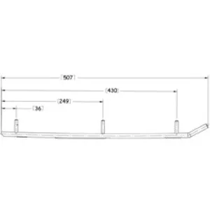Sno-X Ripper Four Ohjari pari 4" Kovametalli kuva