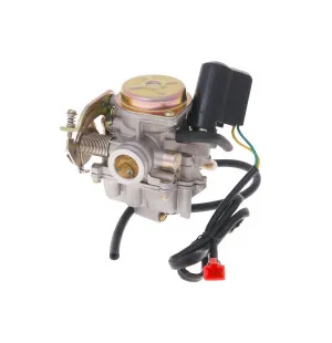 Kaasutin 18mm Metallikansi Kiina-skootterit 4-T 50cc / Kymco 4-T / SYM 4-T kuva
