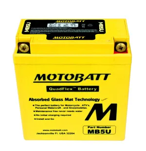 Motobatt MB5U batteri image