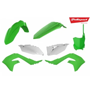 Polisport plastic kit KX250F 21-24 KX450 19-23 OEM19 (1) kuva