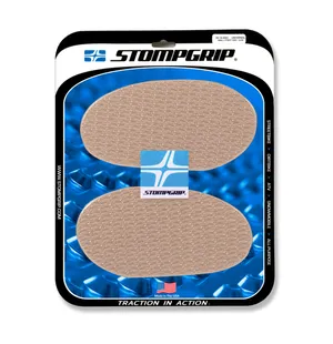 Stompgrip Universal Small Street Bike Tank Grips - Icon : Clear kuva