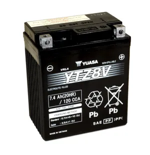 Yuasa Batteri YTZ8V (wc) (10) image