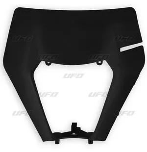 UFO Plastic for headlight KTM EXC-F 250-450 17-19 Black 001 kuva