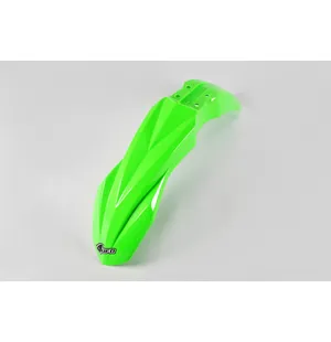 UFO Front fender KX250F 17-.. KX450F 16-.. Green Fluo kuva