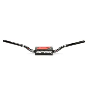 Scar Handlebar O² Ø28,6 (1 1/8") - Yamaha YZ/YZF - with design color BLACK Handl kuva