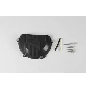 UFO Clutch cover SX-F450 16-EXC450 17-FC450 16-FE450 17- Black kuva