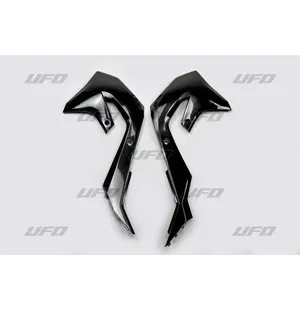 UFO Radiator covers KX250F 21-24 KX450F 19-23 Black 001 kuva