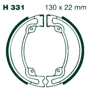 AIR Bromsbackar H 331 130x22mm parvis kuva