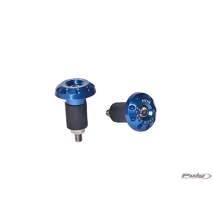 Puig Bar Ends Aluminium Race Universal C/Blue 13-18mm kuva