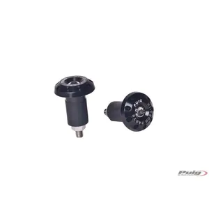 Puig Bar Ends Aluminium Race Universal C/Black 13-18mm kuva