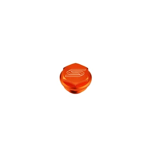 Scar Rear Brake Reservoir Cover - Ktm Orange color kuva