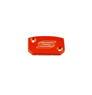 Scar Front Brake Reservoir Cover - Brembo Ktm Husaberg Orange color kuva