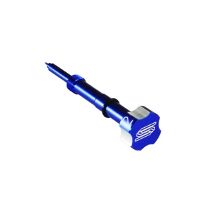Scar Fuel Mixture Screw Universal Keihin - Blue color kuva