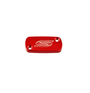 Scar Front Brake Reservoir Cover - Honda/Beta Red color kuva