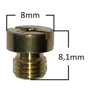 Pääsuutin, # 92 , Pyöreä, 6mm, Yhteensopiva: Dellorto kuva