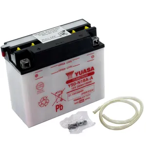 Yuasa Batteri, Y50-N18A-A (dc) Exkl syra (5) image