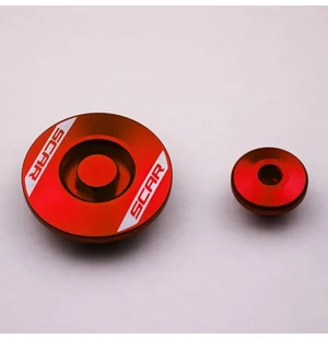 Scar Engine Plugs - Suzuki Red color kuva