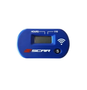 Scar Wireless Hour Meter working by vibrations - Blue color kuva