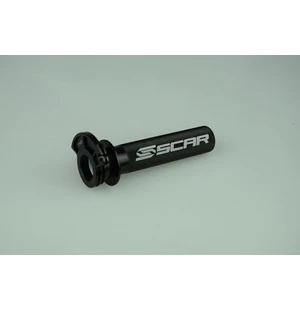 Scar Aluminum Throttle Tube + Bearing - Ktm/Husqvarna Black color kuva