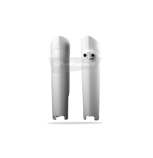 Polisport Fork Guards SX/F 08-14 EXC/F 08-15 TC/FC 125/450 14-15 White kuva
