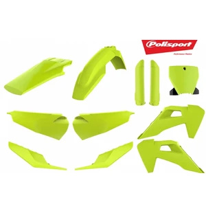 Polisport MX Complete Kit TC125/250, FC250/350/450 models 2019- Yellow FLO (1) kuva