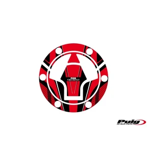 Puig Fuel Cap Cover Mod. Radical Kawasaki C/Red kuva