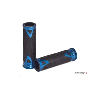 Puig Grips By Pair Puig Hi-Tech Radical Alu 123Mm C/Blu kuva