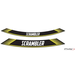 Puig Kit 8 Rim Strips Scrambler C/Yellow kuva