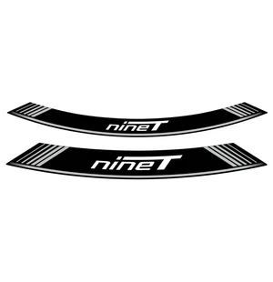 Puig Kit 8 Rim Strips R Nine T C/Silver kuva
