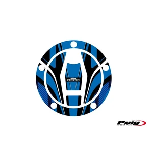 Puig Fuel Cap Cover Mod. Radical Kawasaki C/Blue kuva