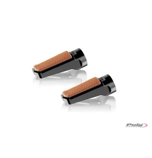 Puig Footpegs Vintage+Rubber Rig/Left C/Black kuva
