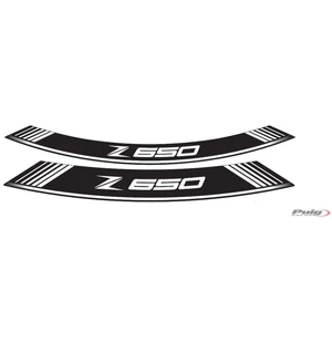 Puig Kit 8 Rim Strips Z650 C/White kuva
