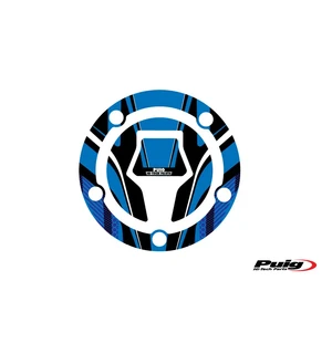 Puig Fuel Cap Cover Mod. Radikal Suzuki C/Blue kuva