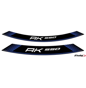 Puig Kit 8 Rim Strips Kymco Ak550 C/Blue kuva