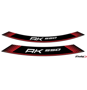 Puig Kit 8 Rim Strips Kymco Ak550 C/Red kuva