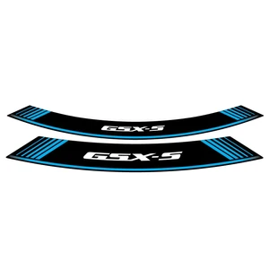 Puig Kit 8 Rim Strips Gsxs C/Blue kuva