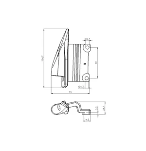 Puig Right Adapter Back Mirror Hi-Tech IIiIiiGtF1 kuva