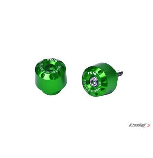 Puig Bar End Aluminum Corto Kawasaki Z650 C/Green kuva