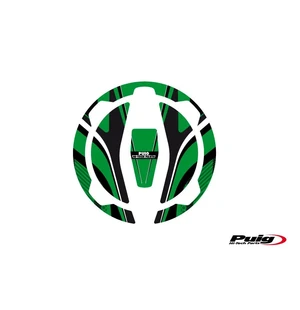 Puig Fuel Cap Cover Mod. Radikal Kawasaki C/Green kuva