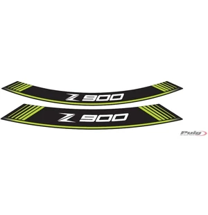 Puig Kit 8 Rim Strips Z900 C/Green kuva