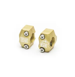 CFR 7/8" to 1 1/8" Oversized Styr adapter Guld image
