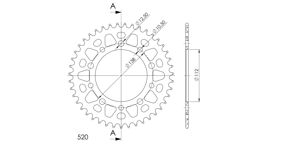 Supersprox alumiini takaratas ral 1303 42 punainen 27 3 1303 42 2