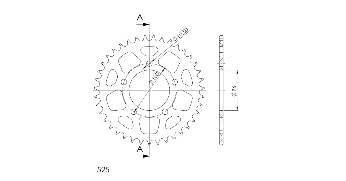 supersprox-alumiini-takaratas-ral-7092-39-musta-27-3-7092-39-0