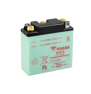 Yuasa Batteri, B39-6 (dc) 6V Exkl syra image