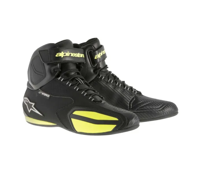 faster_wp_shoe_black_yellowfluo kuva