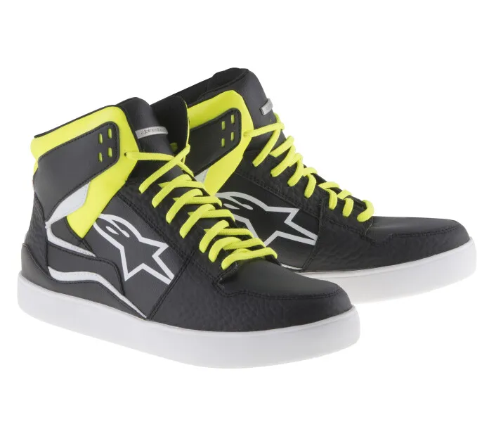 STADIUM_shoe_BLACK YELLOW FLUO RED kuva